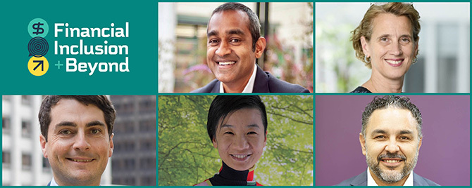 Financial Inclusion and Beyond Live Event panelists