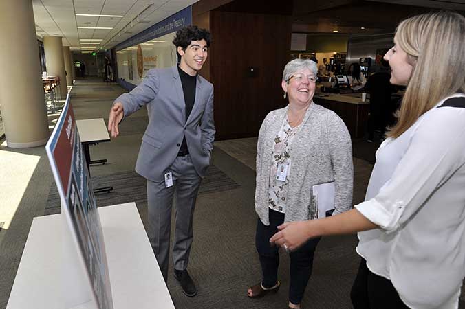 SF Fed intern Sevan Garibian shares his intern project with SF Fed employees