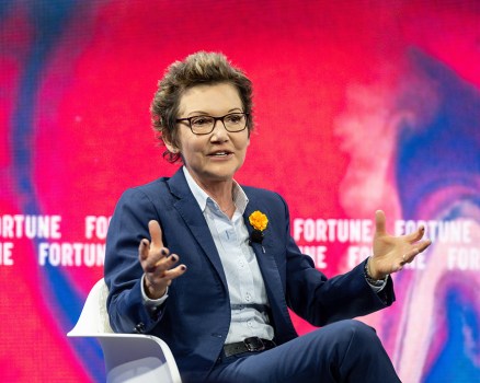 President Daly speaking at Fortune Brainstorm Tech session.