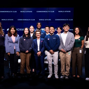 President Daly pictured the SF Fed’s 2024 summer interns.