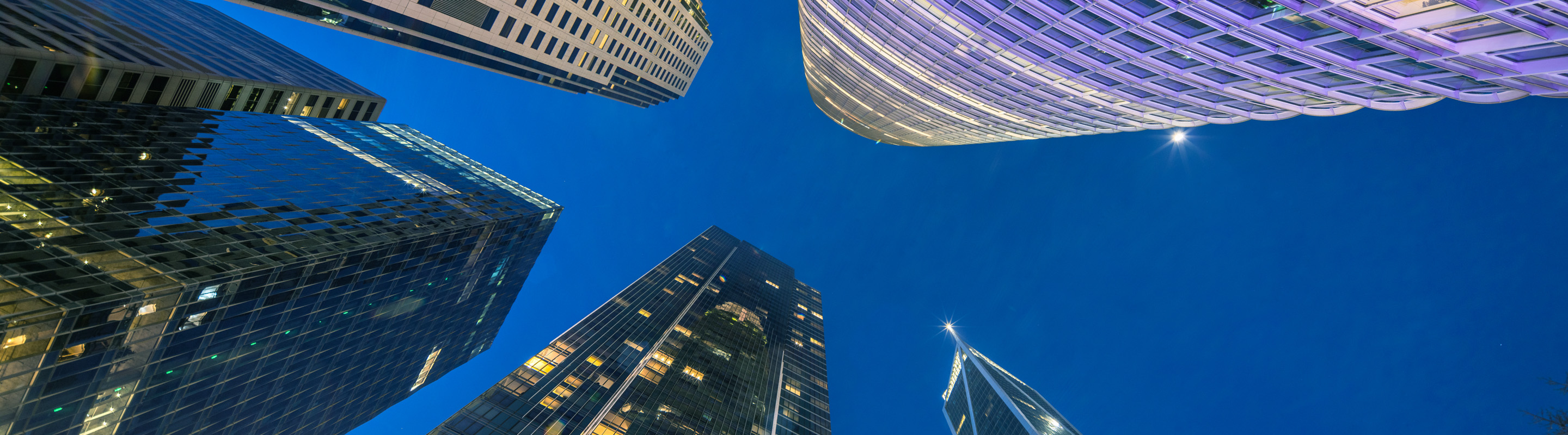 city skyline representing the center for monetary research