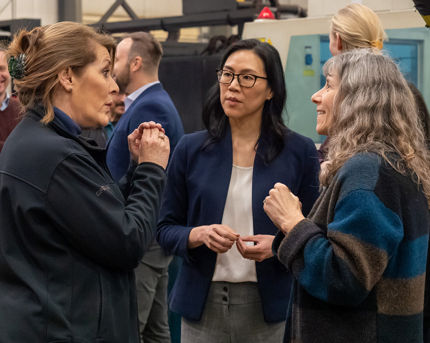 SF Fed Executive Vice President for Regional Engagement Laura Choi in the Twelfth District.