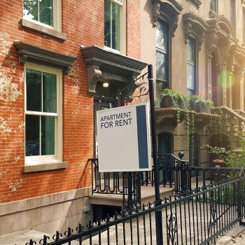 Elegant brownstones and townhouses in the Fort Greene area of Brooklyn, New York City