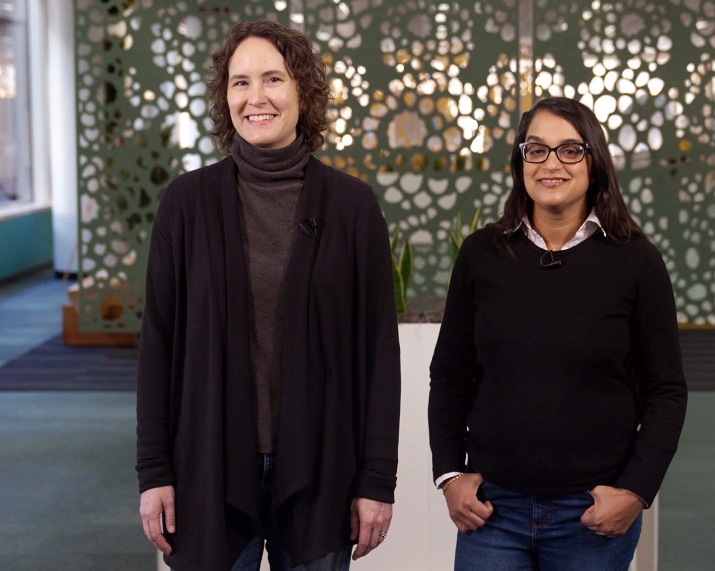 SF Fed's Elizabeth Kneebone and Bina Shrimali.