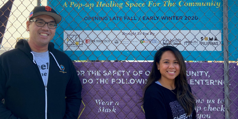Jordan Villa and Jennifer Chaparro, Halo-Halo co-chairs