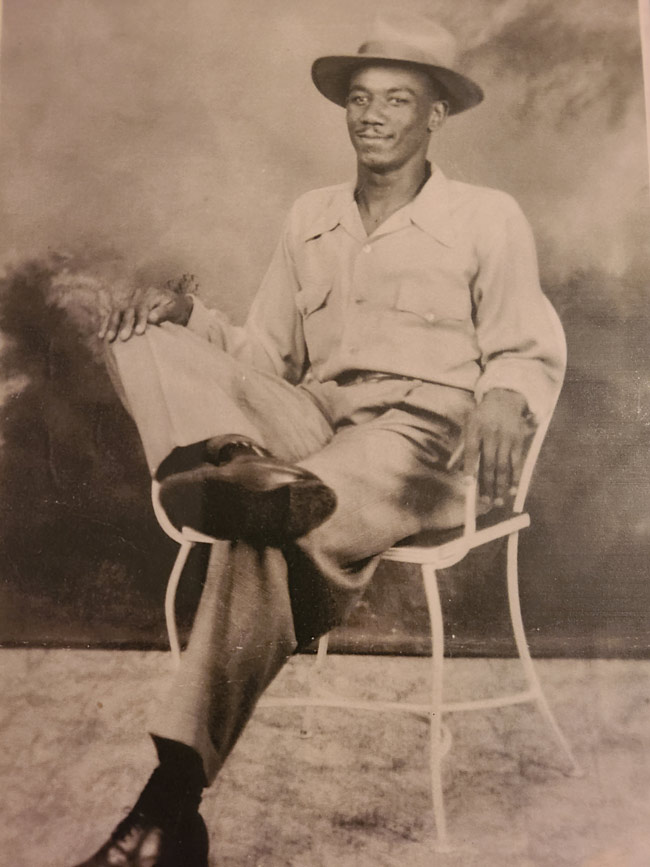 Al's father, Warren Allison Morris, Sr.