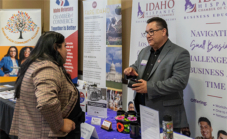 Idaho Hispanic Chamber of Commerce Booth