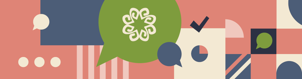 Abstract background representing the economy and latino communities