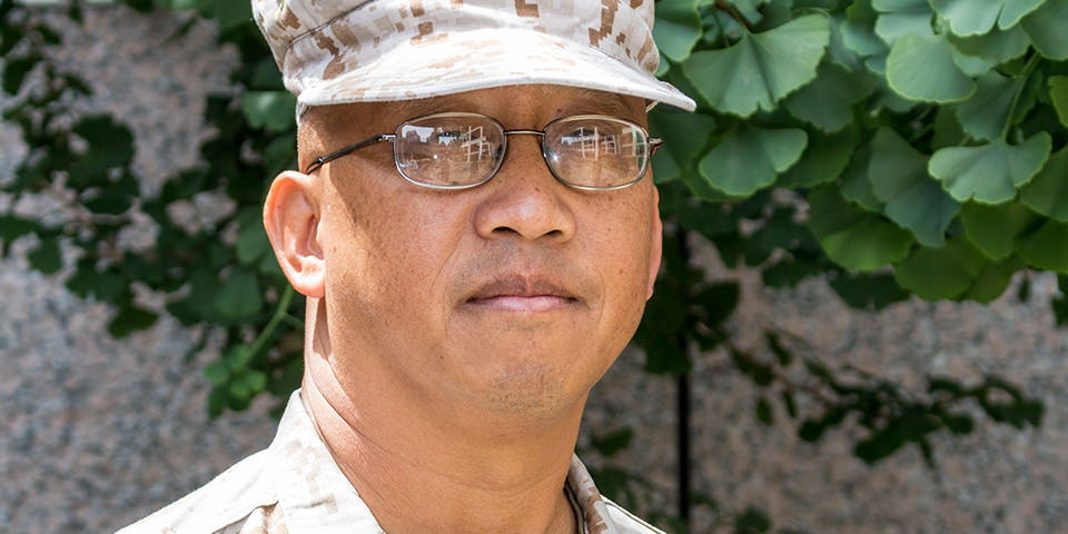 Image of Colonel Mel Gaba, US Marine Corps Reserves