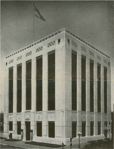 Original Los Angeles Federal Reserve branch building.