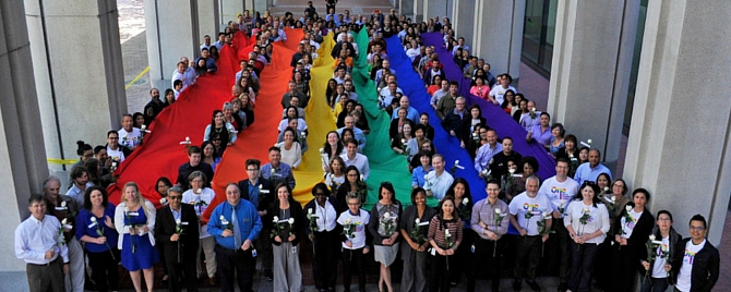 SF Fed LGBT Pride One Bank Logo