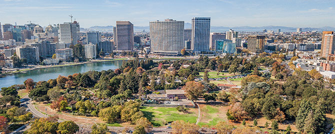City of Oakland, in the SF Bay Area