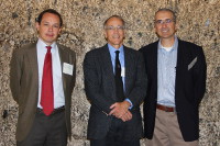 Pictured Left to Right: Dr. Francisco Ruge-Murcia, Dr. James Hamilton, Dr. Oscar Jorda