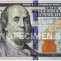 $100 Note (redesigned)