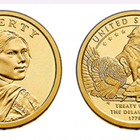 dollar coin, US Currency, Money, Coins